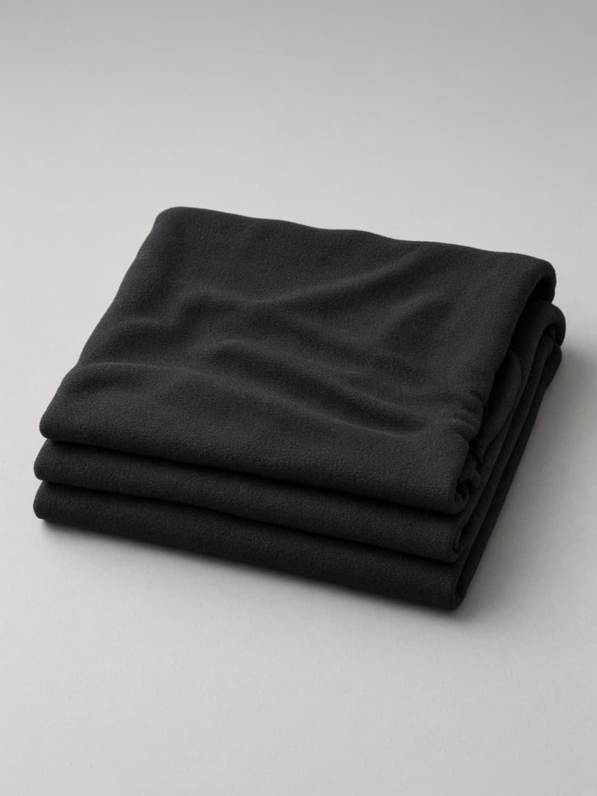 Everyday Black Jersey Scarf — photo 1